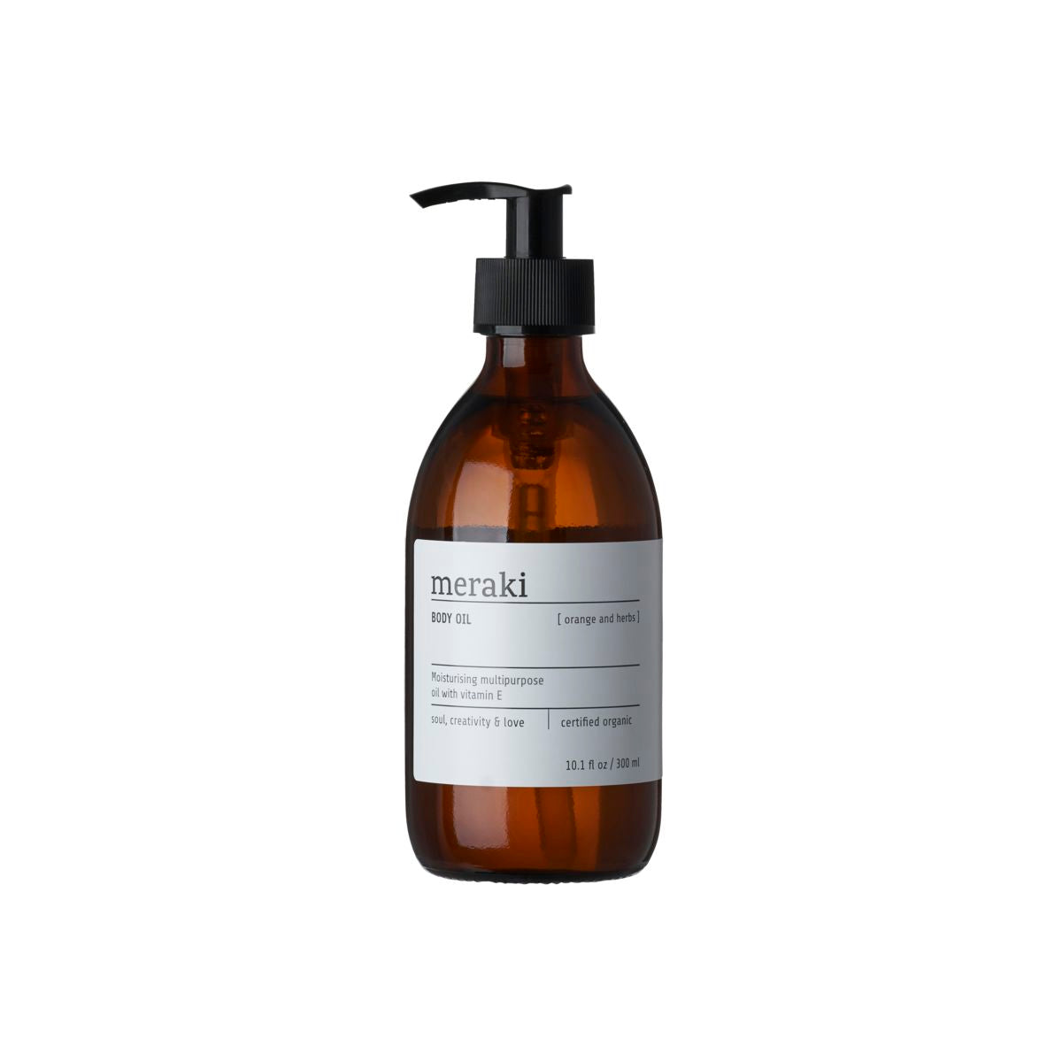 MERAKI ORGANIC BODY OIL ORANGE & HERBS