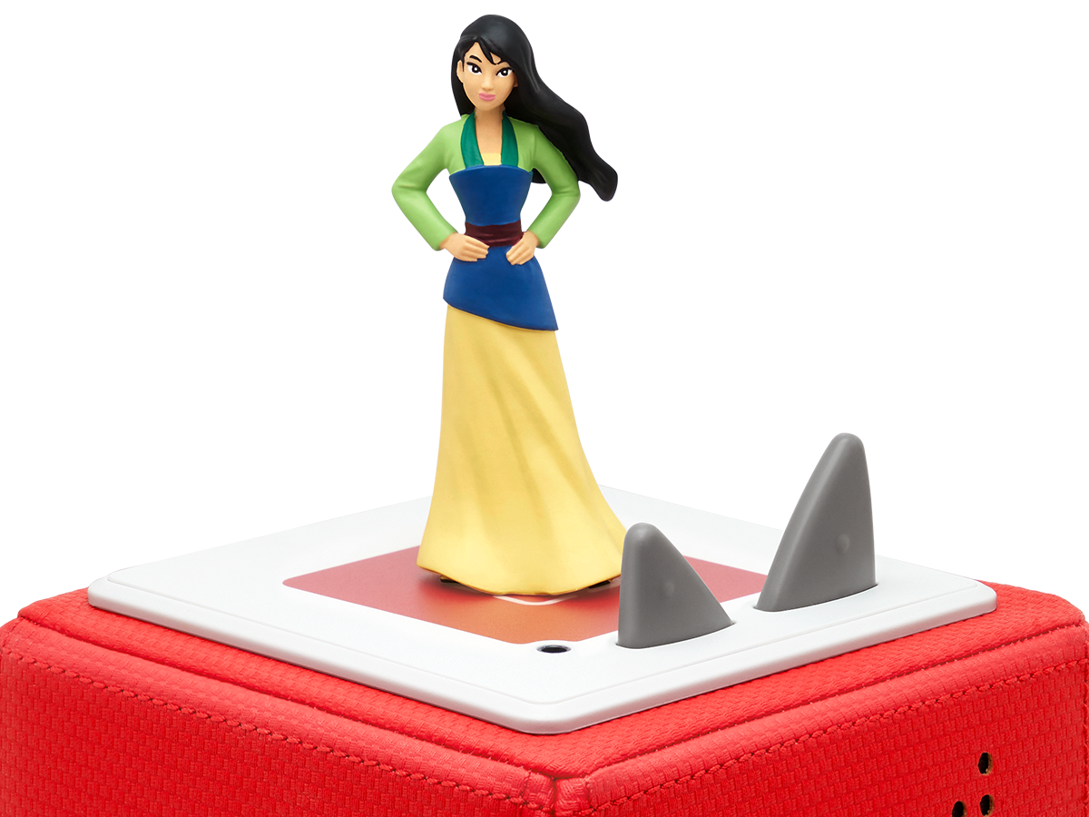 Disney Tonie - Mulan on top of Toniebox