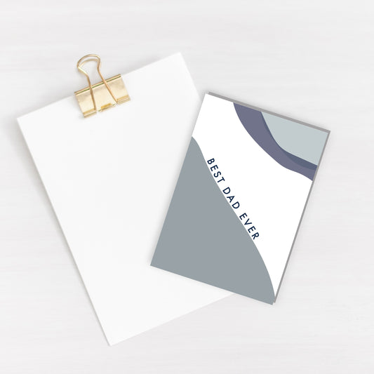 Father's Day Recycled Greeting Card