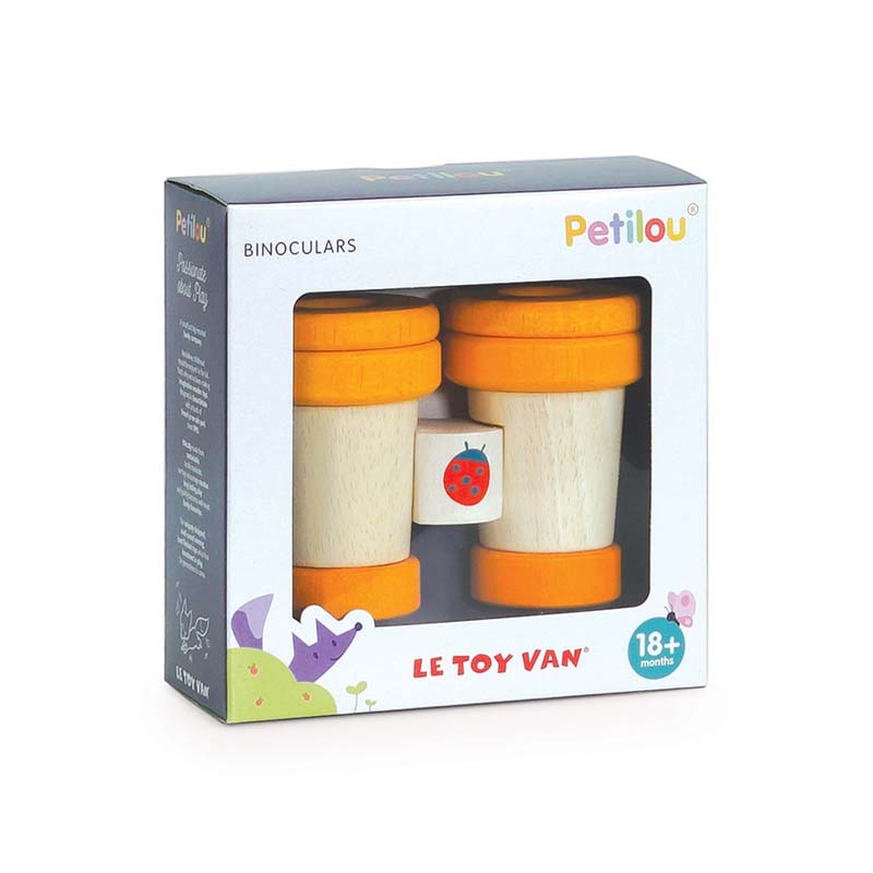 LTPL116 Wooden Binoculars Kaleidoscope Box