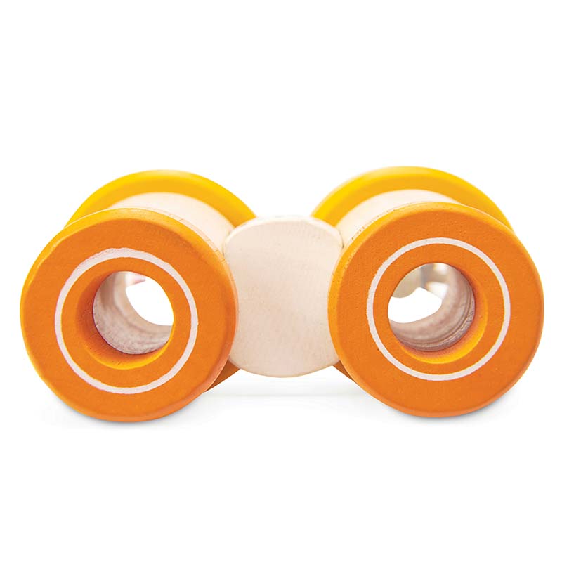 LTPL116 Wooden Binoculars Kaleidoscope Detail 2