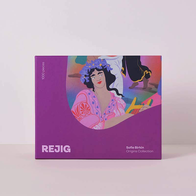 RECYCLED PUZZLE SOFIE BIRKIN 1000 PIECE Box