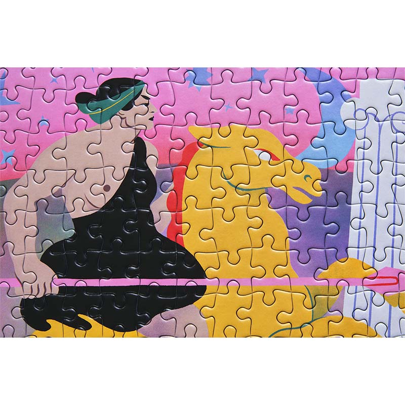 RECYCLED PUZZLE SOFIE BIRKIN 1000 PIECE closeup