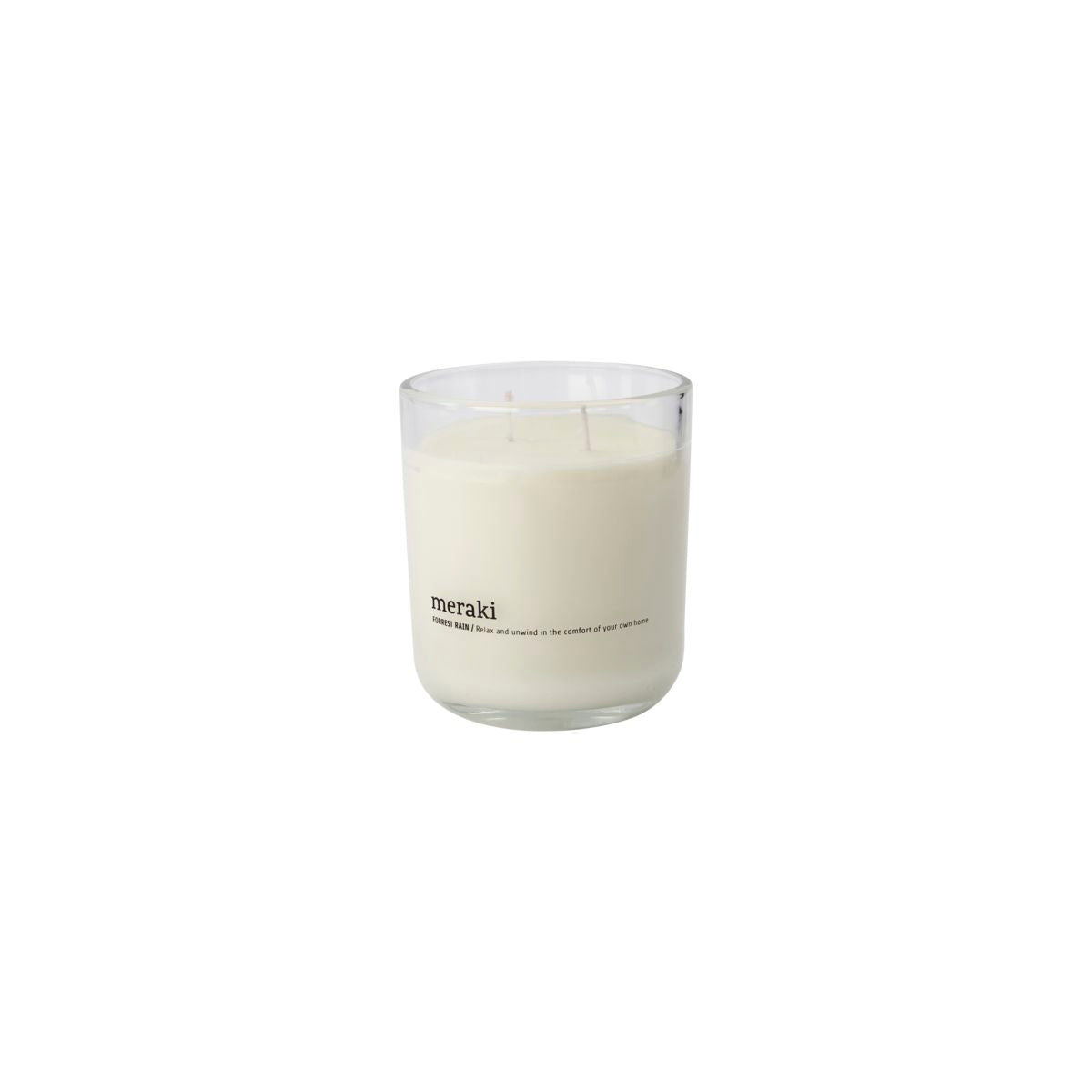 MERAKI SCENTED CANDLE FOREST RAIN front