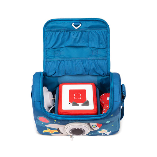 Tonies Listen & Play Bag - Blast Off inside