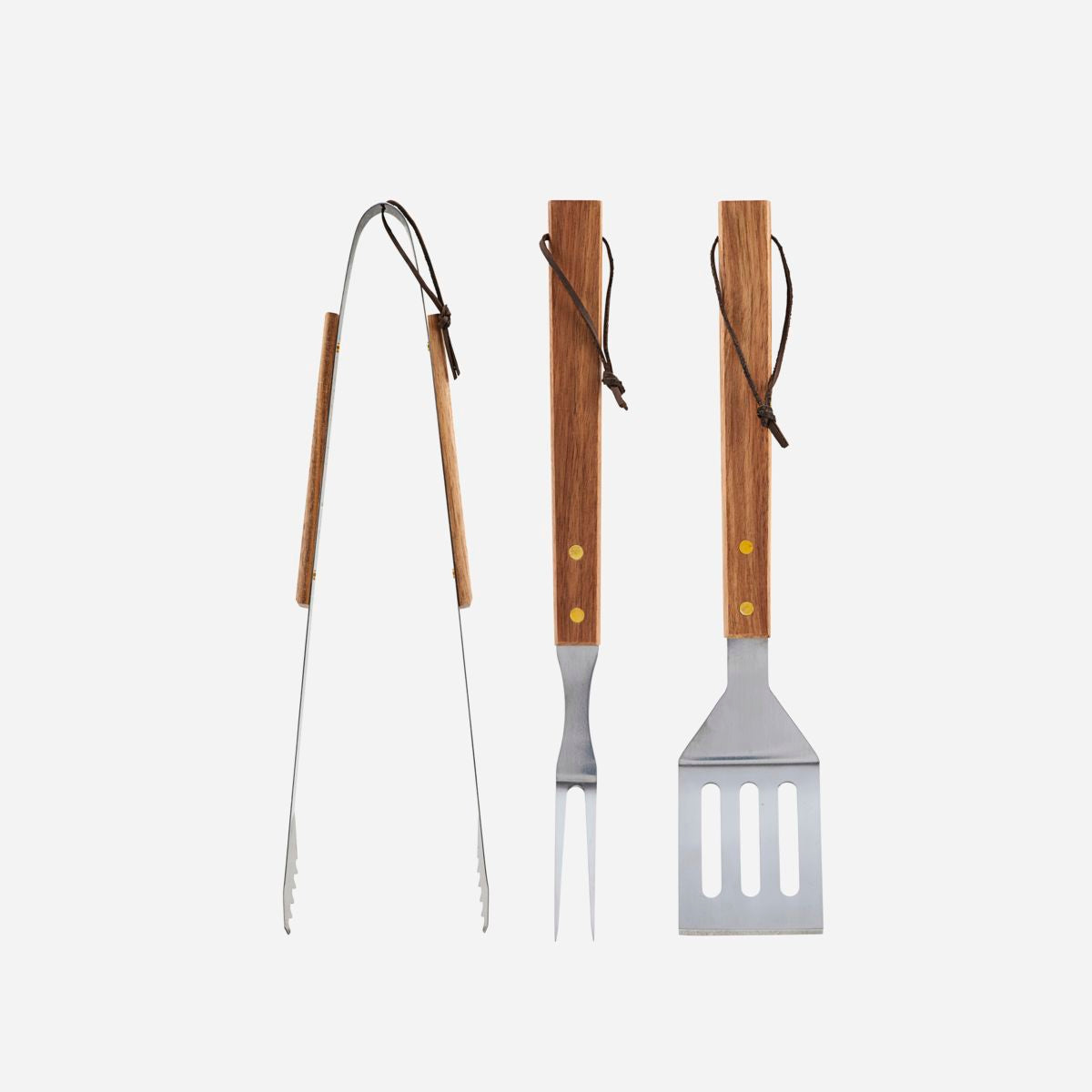 BBQ Tool Set Acacia Wood