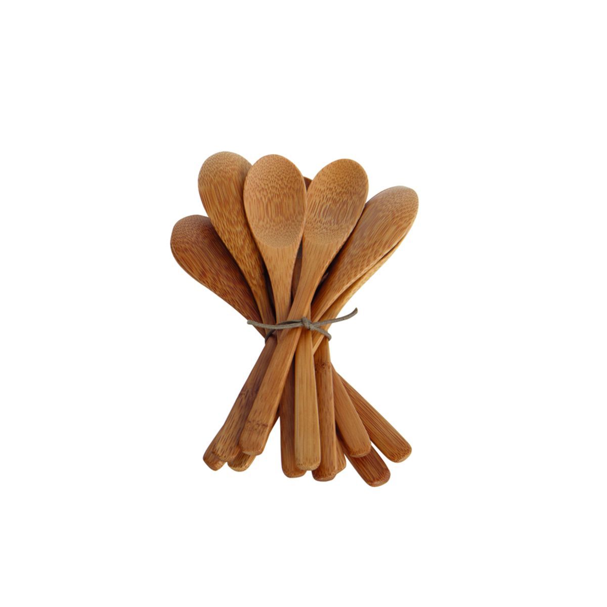Set of 12 Bamboo Spoons