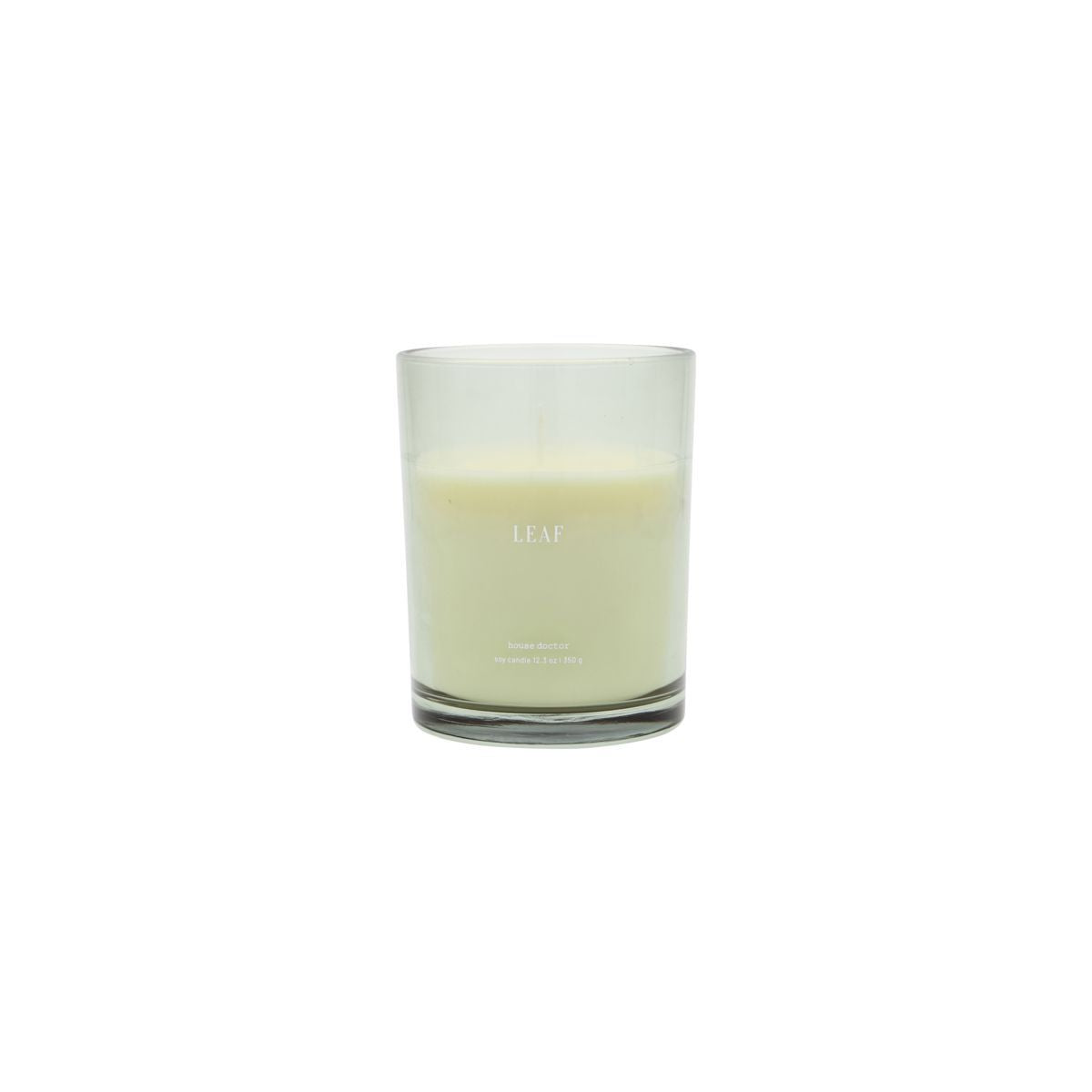 Scented Soywax Candle Leaf Cutout