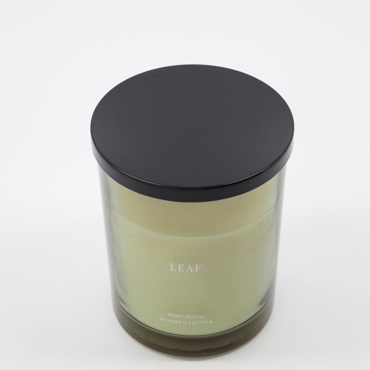 Scented Soywax Candle Leaf with lid