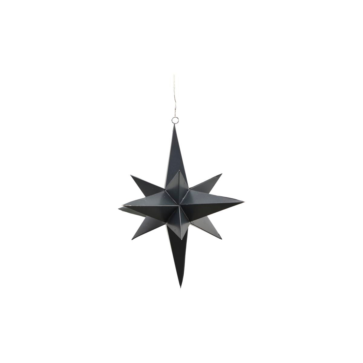 3 Dimensional Iron Christmas Star Ornament Media 1 of 3