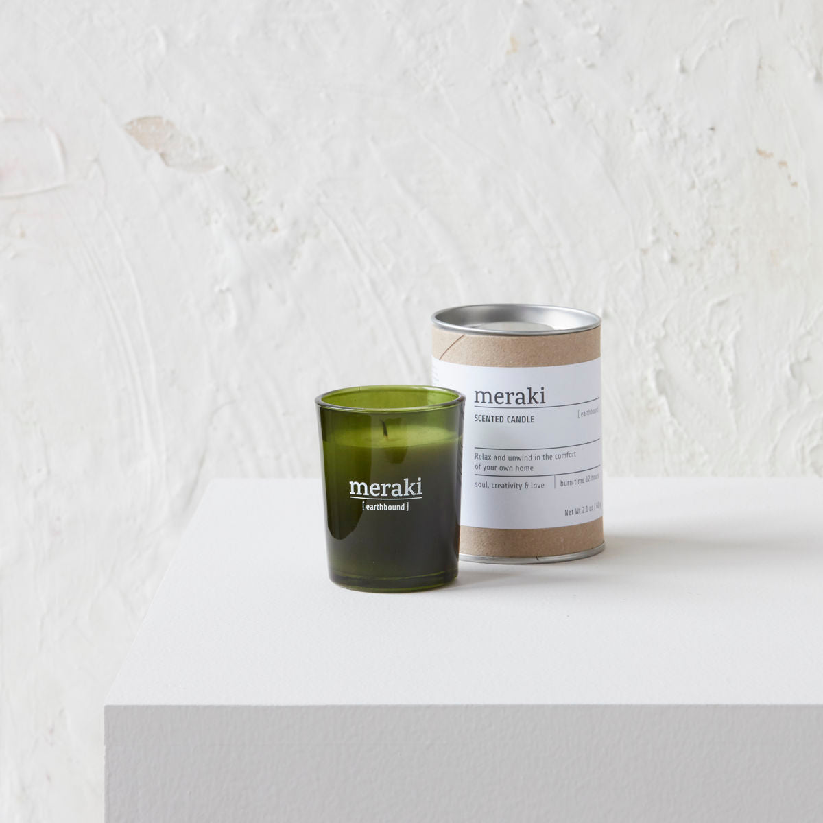 Meraki Scented Soy Candle Earthbound
