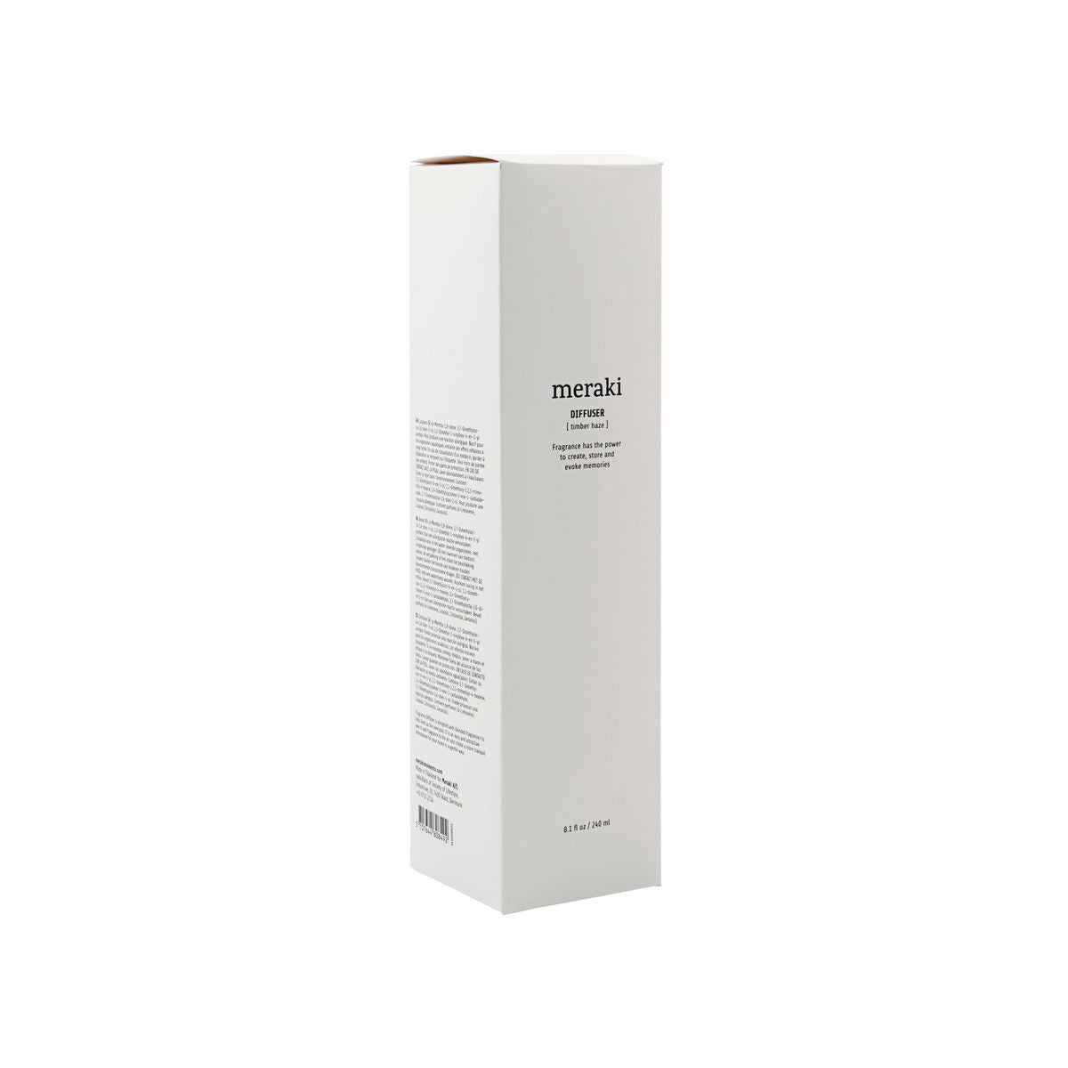 Meraki Reed Scent Diffuser Timber Haze packaging