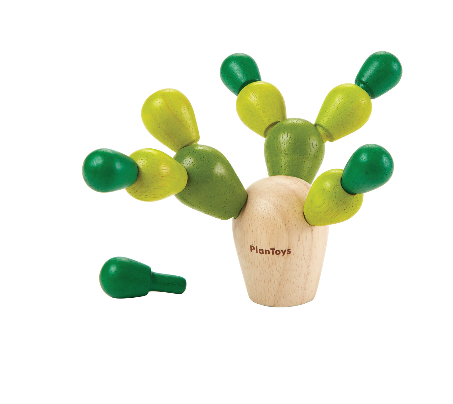 Wooden Balancing Cactus Toy