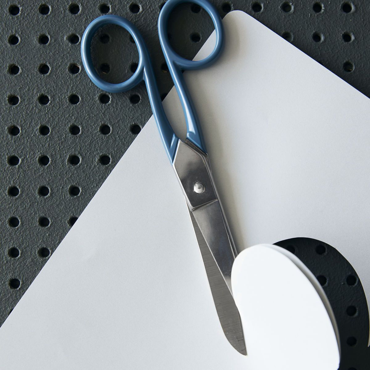Stainless Steel Scissors Blue 