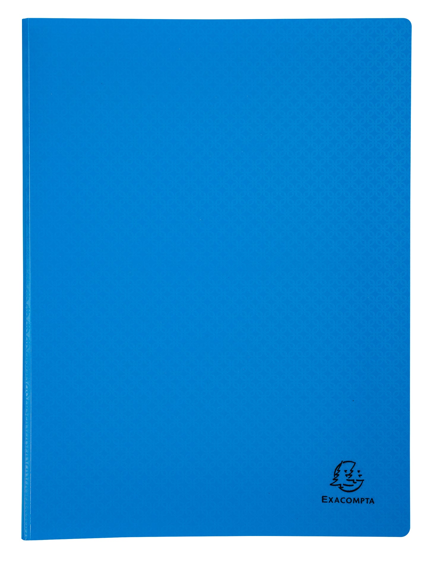 Recycled Plastic A4 Display Book 20 Pockets Blue front