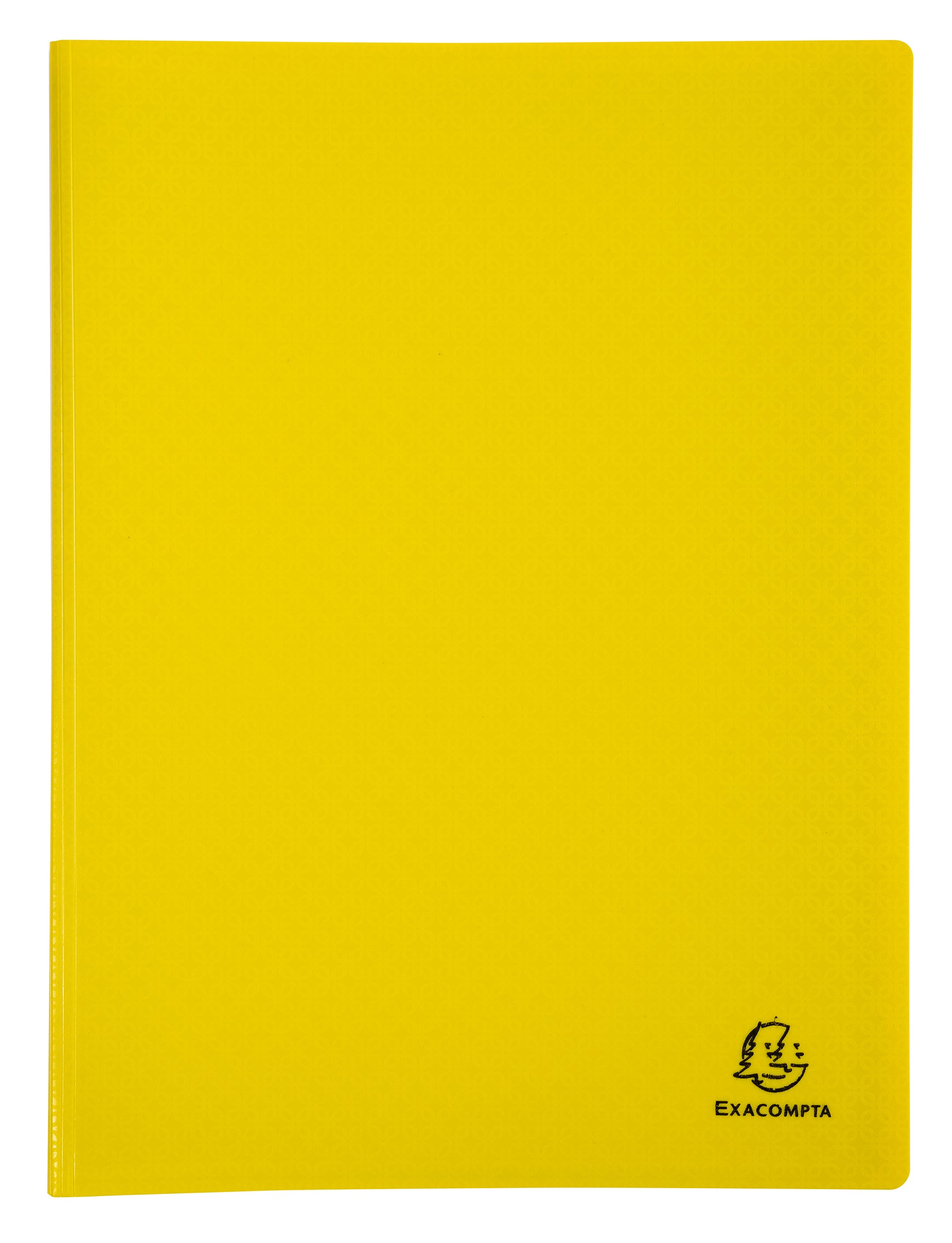 Recycled Plastic A4 Display Book 20 Pockets Yellow