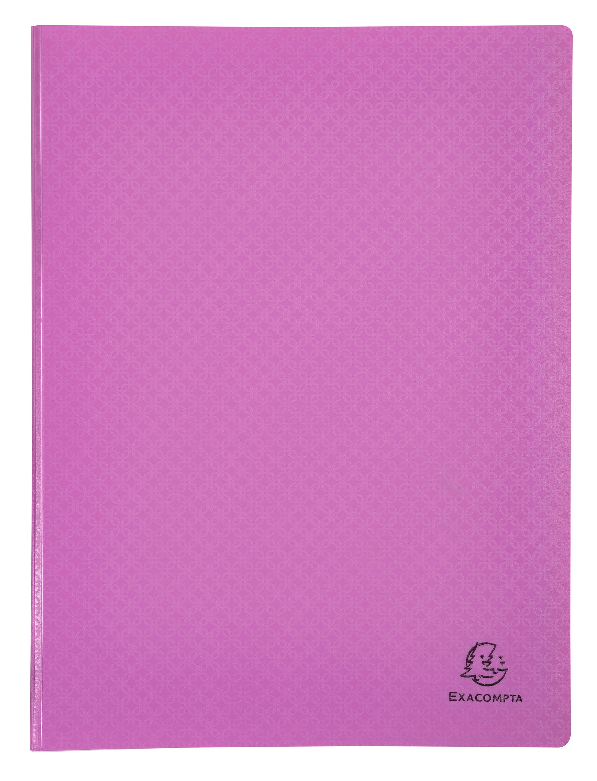 Recycled Plastic A4 Display Book 20 Pockets Fuchsia