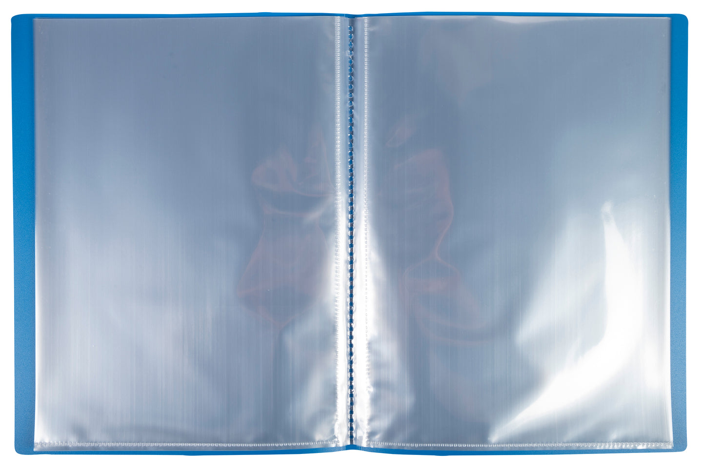 Recycled Plastic A4 Display Book 20 Pockets Blue
