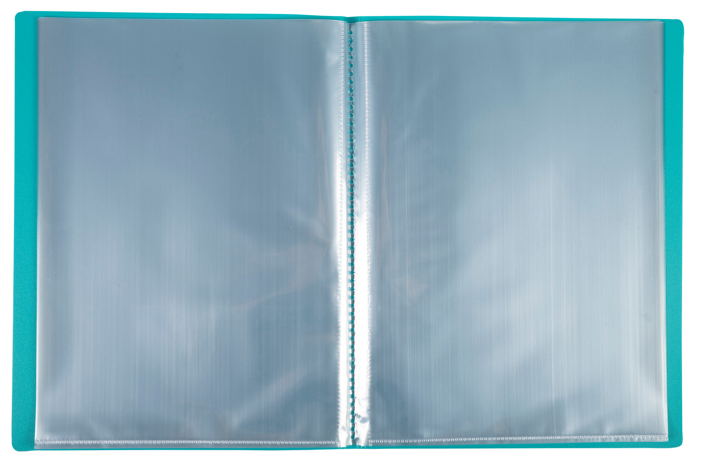 Recycled Plastic A4 Display Book 20 Pockets Turquoise