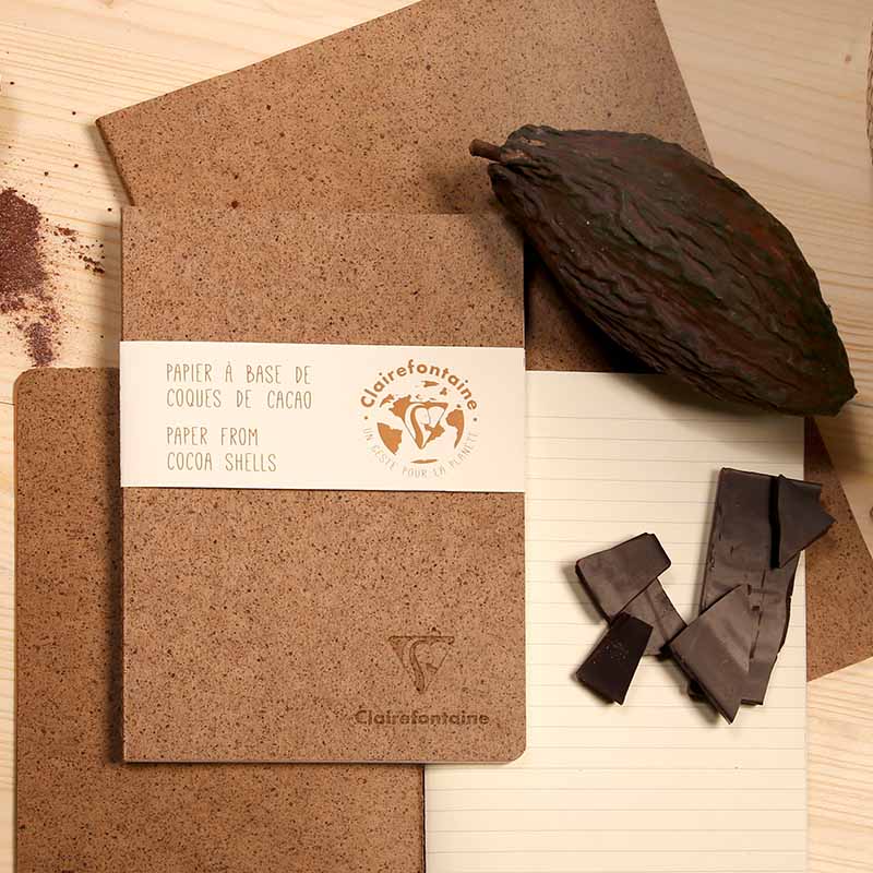 Sustainable Cocoa Paper Elastic Folder collection