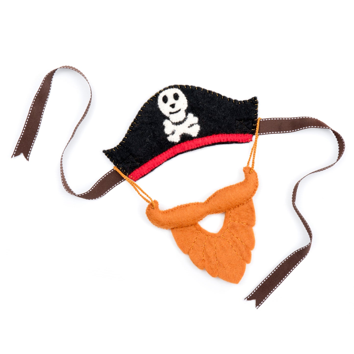 Handmade Pirate Dressing Up Set Organic Felt