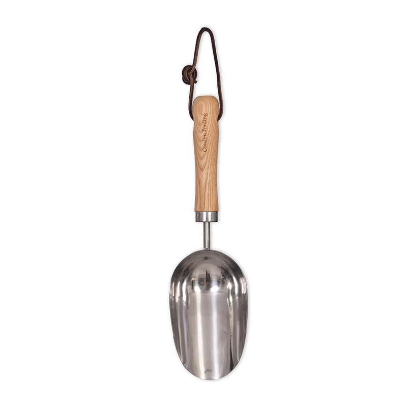 Wooden Handle Garden Scoop