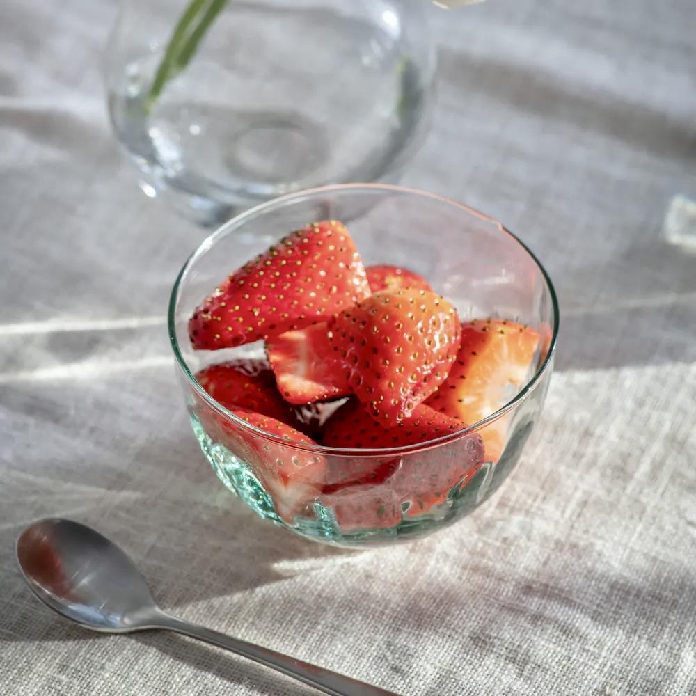 Recycled Glass Dessert Bowls - Set of 4