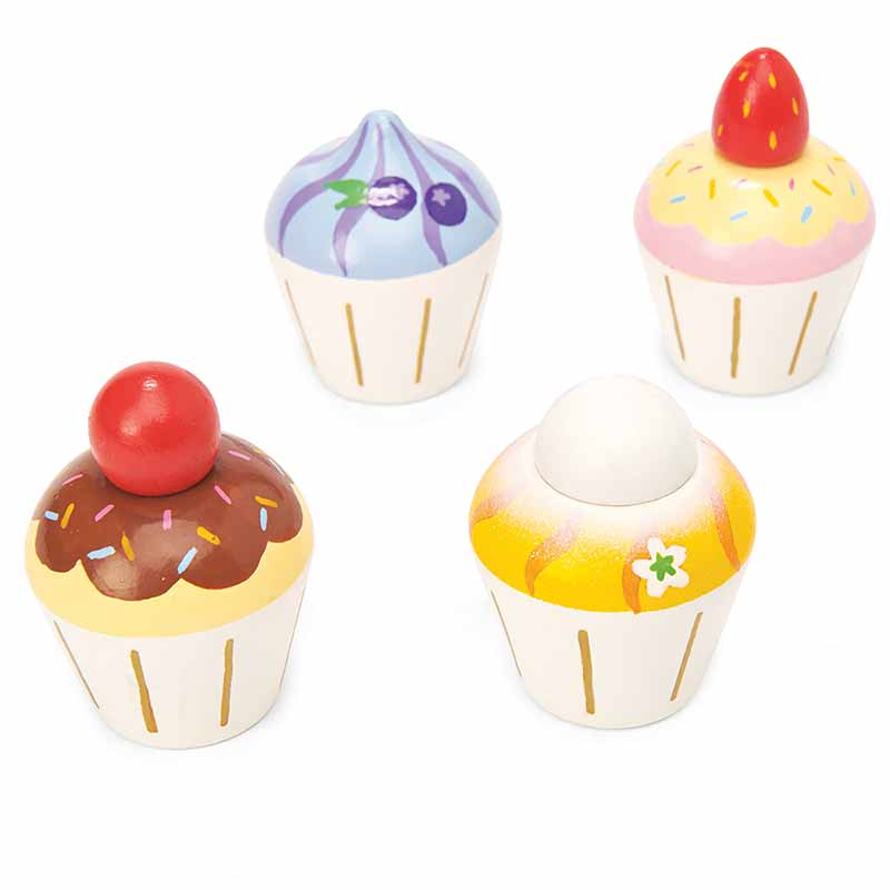 LTTV331 Wooden Toy Cupcakes