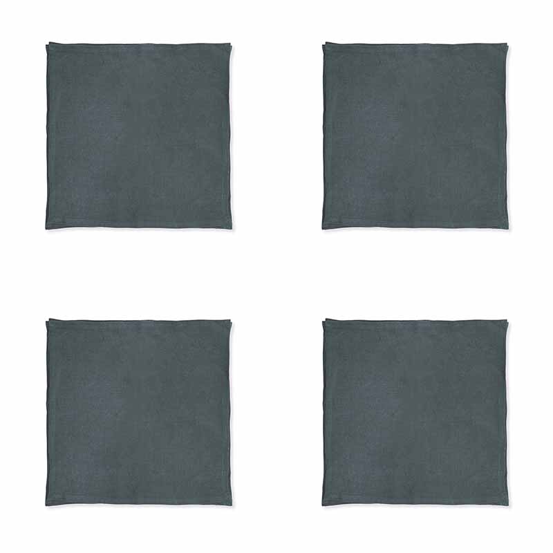 Linen Napkins Charcoal