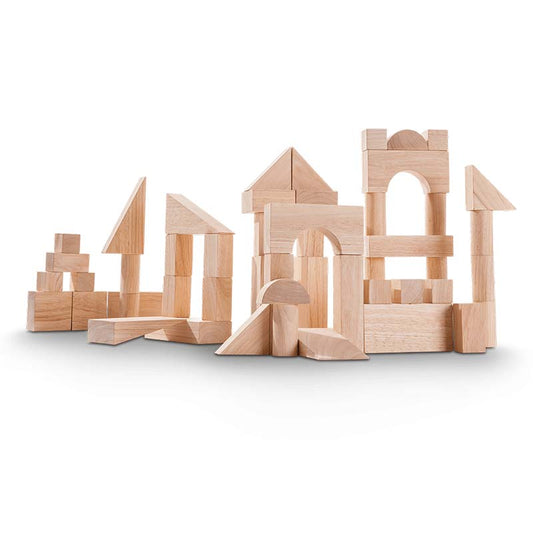 Natural Wooden Building Blocks