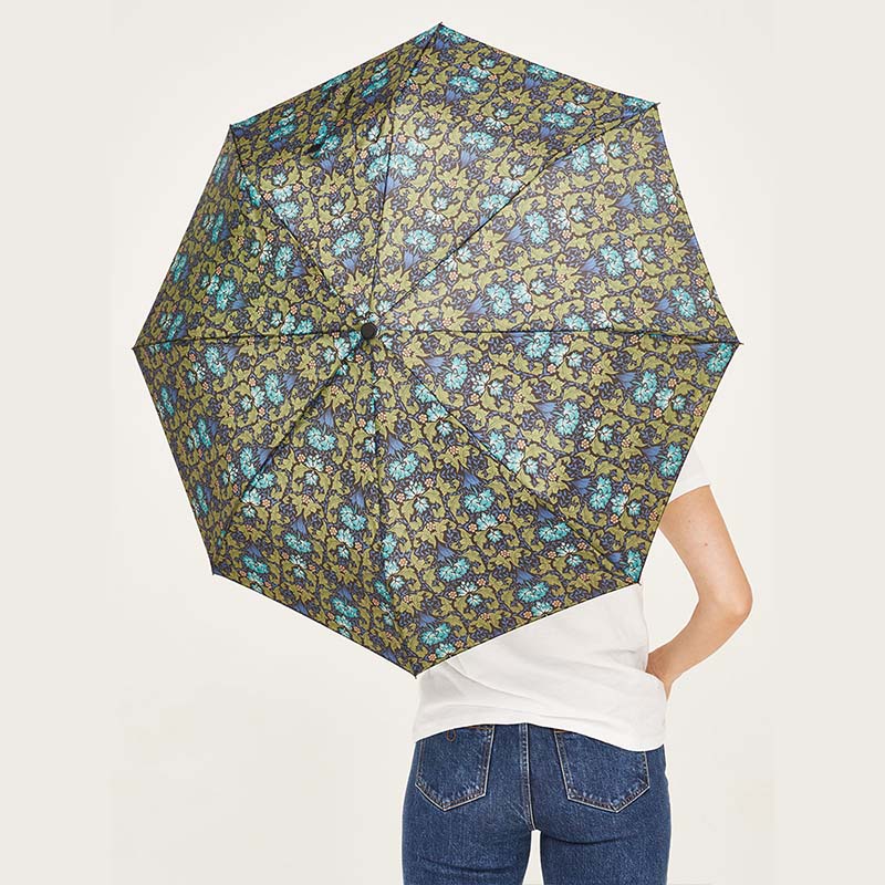 Recycled Plastic Umbrella Floral Print back