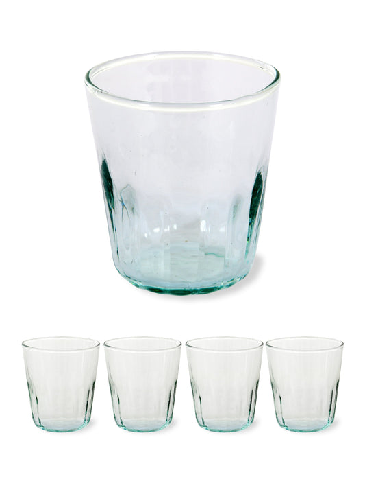 Recycled Glass Tumblers Set of 4