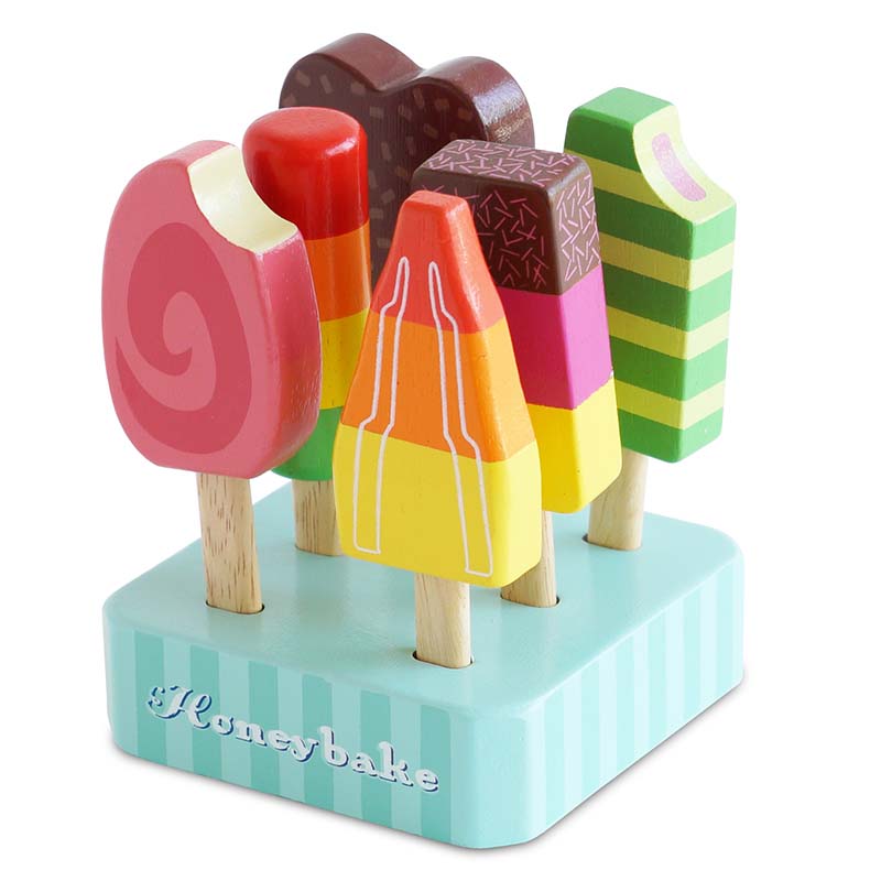 Wooden Toy Ice Lollies near