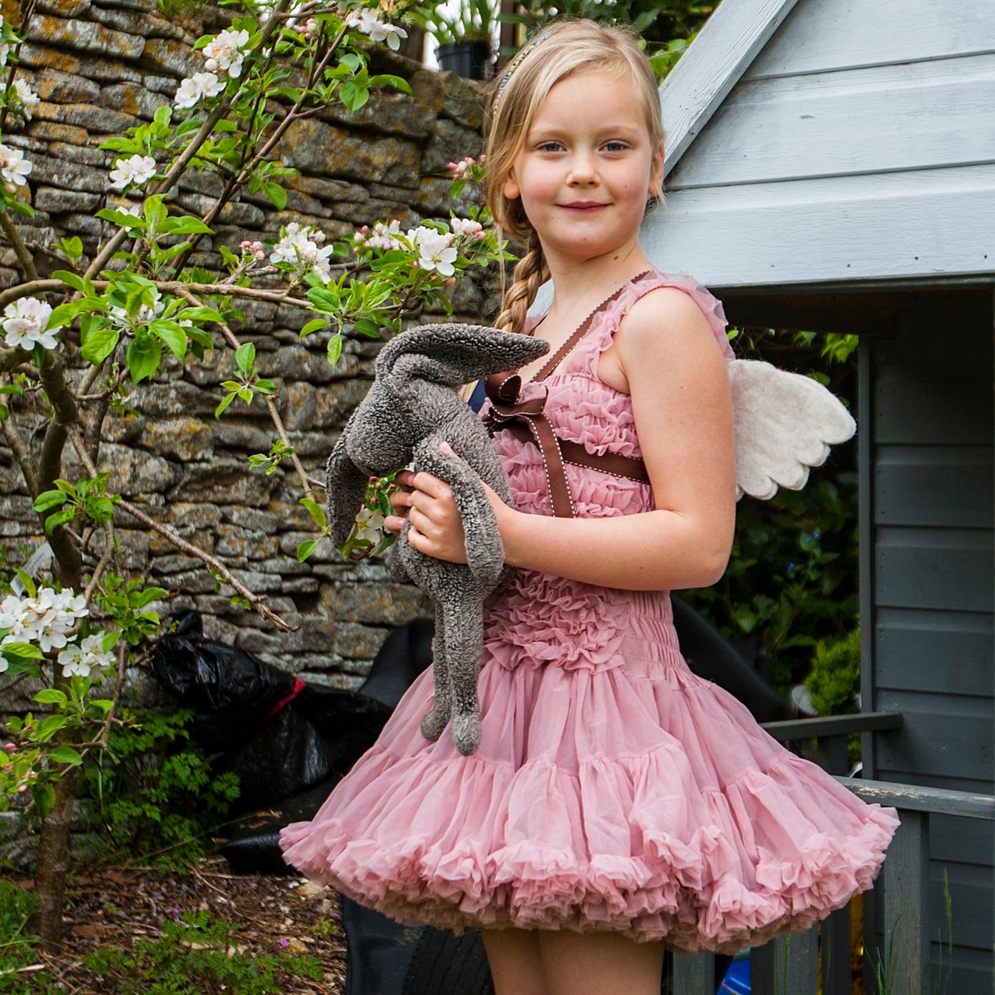 Handmade Angel & Fairy Wings Dressing Up Set Organic Felt girl