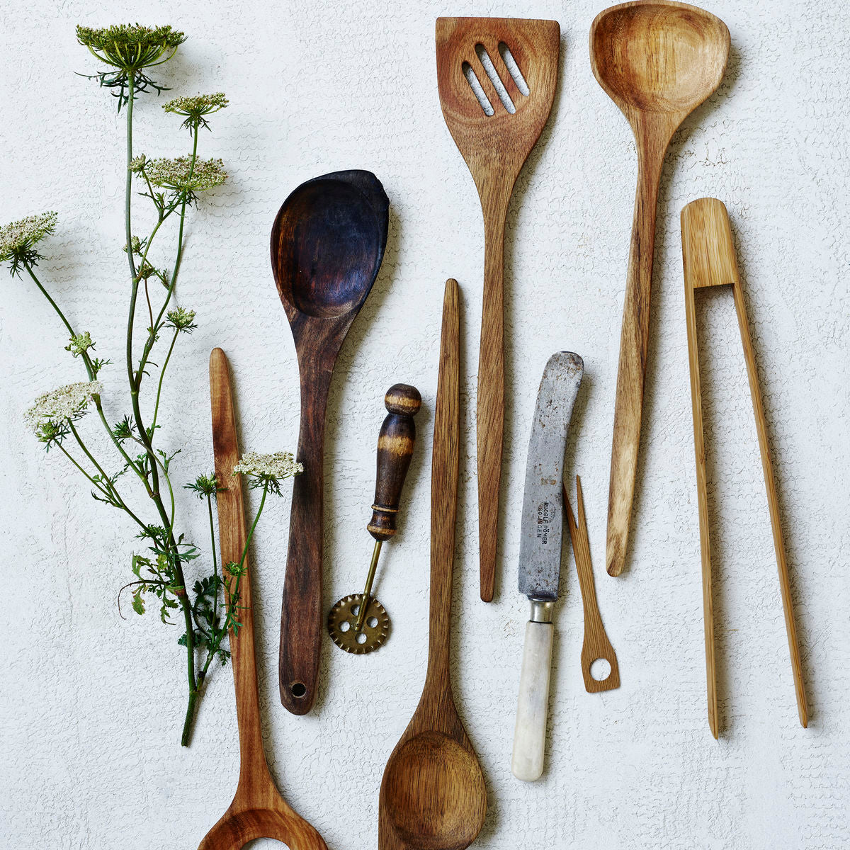 Wooden Salad Serving Set