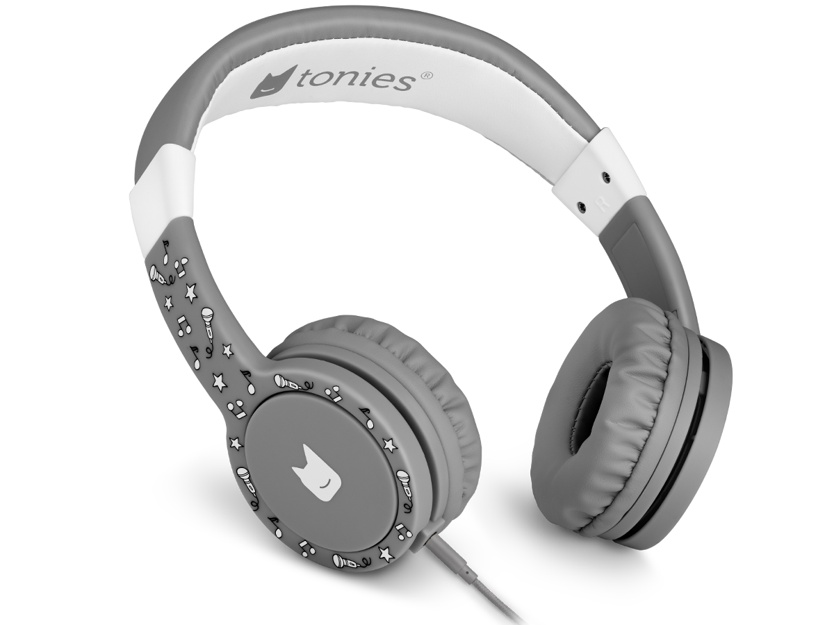 Tonies Headphones Grey with cable